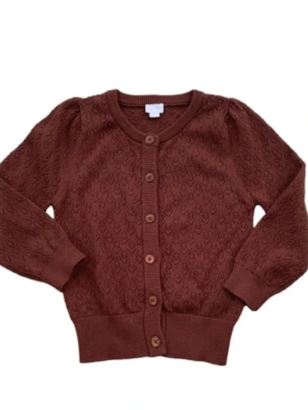 Jamie Kay Zoey cardigan and Bonnet Cherry Mahogany 0-3 mth NWT